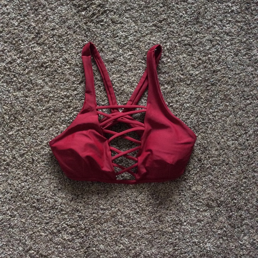 Cupshe Crisscross Bikini Top